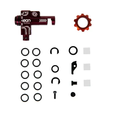 asgbox.pl - Komora hop-up Gate EON - Czerwony / Pomarańczowy