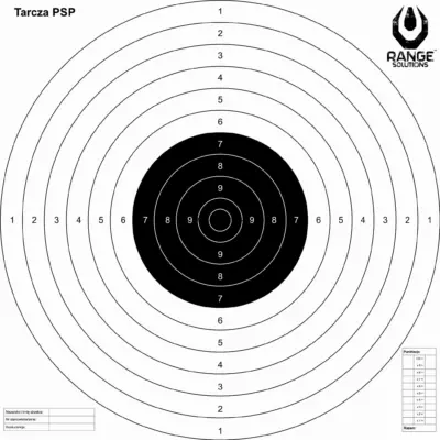 asgbox.pl - Tarcze Strzeleckie TS-2 PSP 50szt