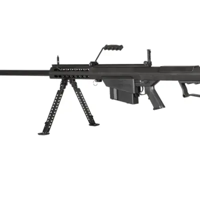 asgbox.pl - Replika karabinu Barrett® M107-S z dwójnogiem - Czarna