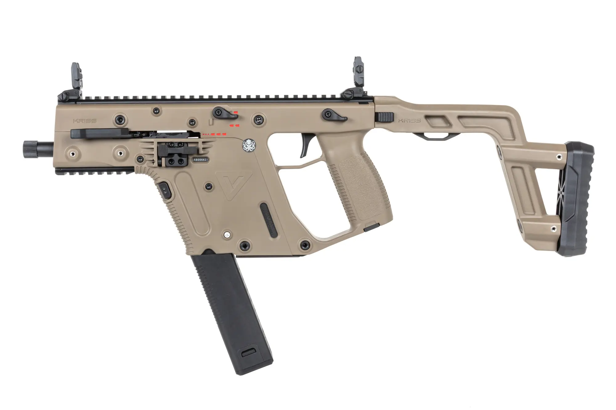 Pistolet maszynowy ASG Krytac Kriss Vector GBB FDE OD-G-KRT-02-046507-00 asgbox.pl Pistolet maszynowy ASG Krytac Kriss Vector GBB FDE - obrazek 2