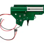asgbox.pl - Kompletny Gearbox V2 Retro Arms z układem Leviathan V2 Optical Jefftron Green Edition