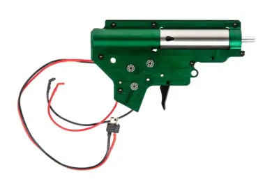 asgbox.pl - Kompletny Gearbox V2 Retro Arms z układem Leviathan V2 Optical Jefftron Green Edition