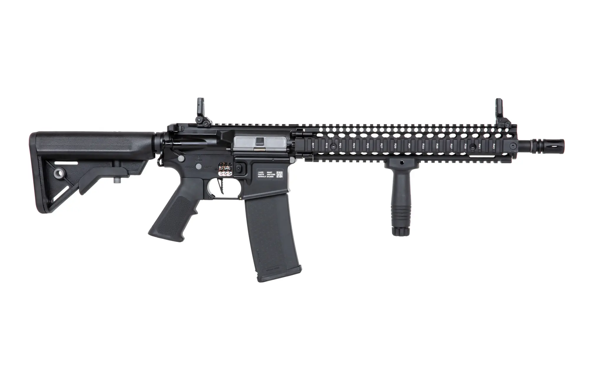 Karabinek ASG Specna Arms Daniel Defense® M4A1 SA-E26 EDGE™ HAL ETU™ Czarny OD-G-SPE-01-041354-00 asgbox.pl Karabinek ASG Specna Arms Daniel Defense® M4A1 SA-E26 EDGE™ HAL ETU™ Czarny - obrazek 4
