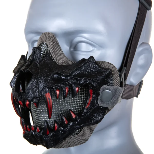 asgbox.pl - Maska Stalker Fangs Standard Szary
