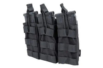 asgbox.pl - Potrójna ładownica typu Open na magazynki  M4/M16 Specna Arms Tactical Czarny