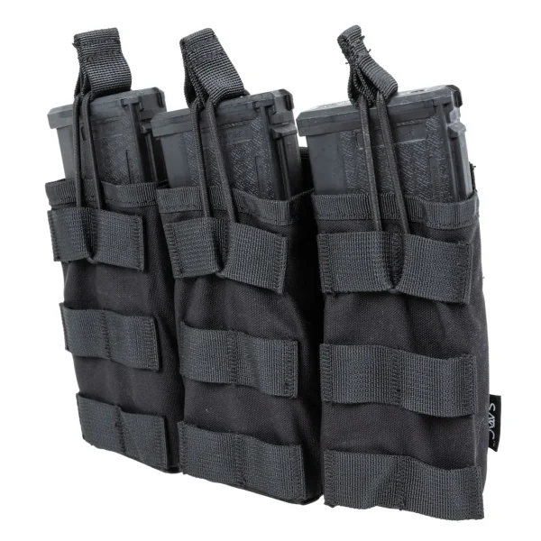 asgbox.pl - Potrójna ładownica typu Open na magazynki  M4/M16 Specna Arms Tactical Czarny