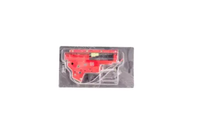 asgbox.pl - Aluminiowy szkielet gearboxa V2 CNC QD z mikrostykiem (okablowanie na przód)  (OUTLET)