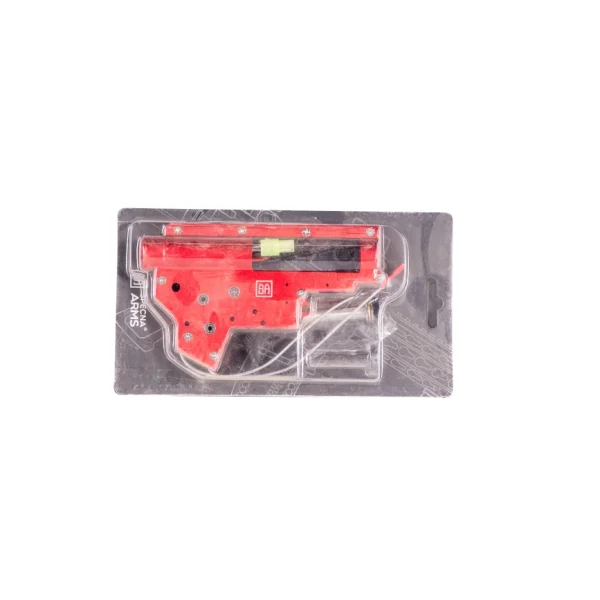 asgbox.pl - Aluminiowy szkielet gearboxa V2 CNC QD z mikrostykiem (okablowanie na przód)  (OUTLET)