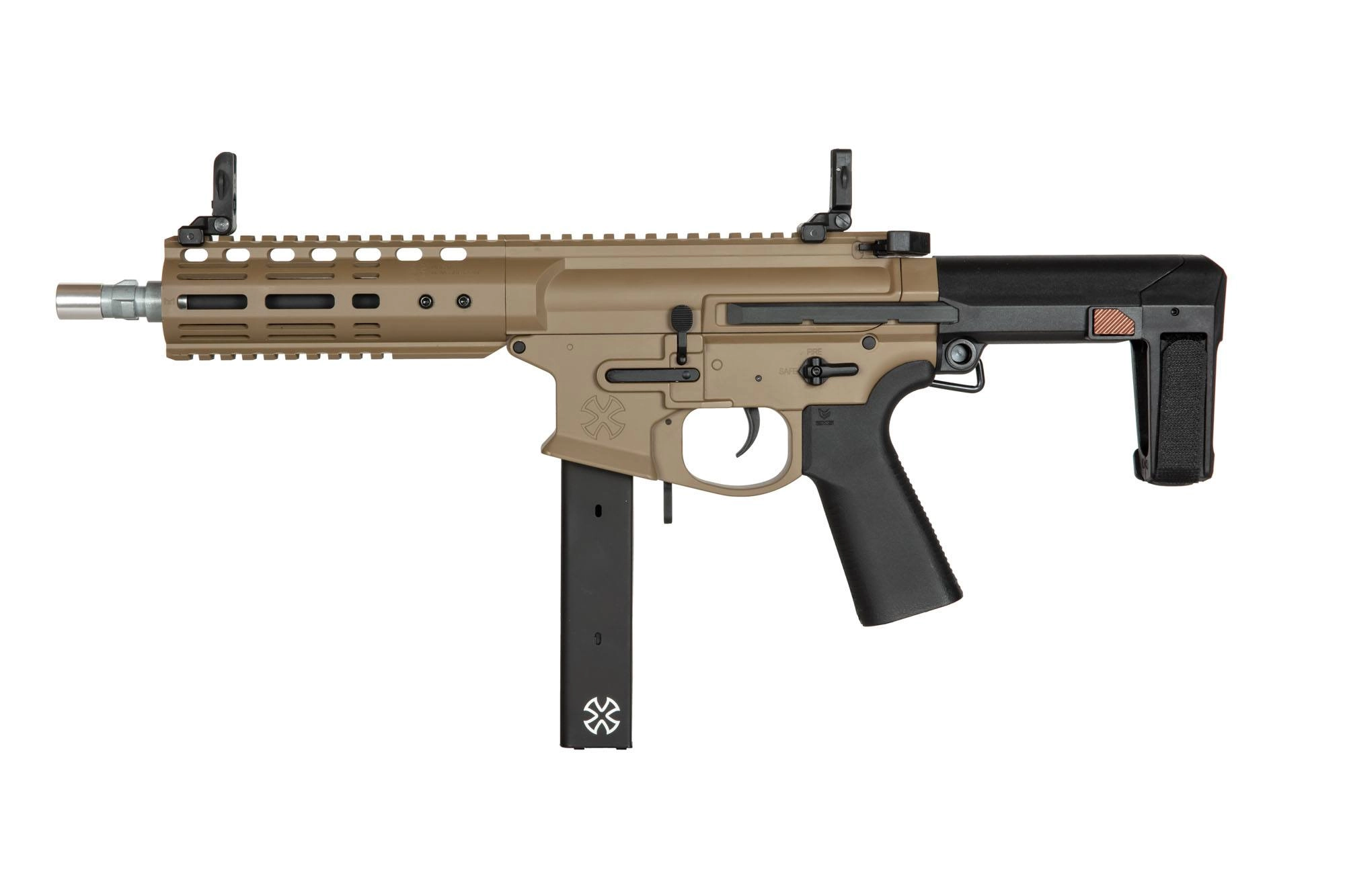 Replika karabinka Noveske Space Invader 9mm PCC - Tan OD-G-APS-01-033405-00 asgbox.pl Replika karabinka Noveske Space Invader 9mm PCC - Tan - obrazek 2