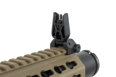 Karabinek ASG Specna Arms RRA SA-P07 PRIME™ HAL™ ETU Light Ops Stock Wersja High Torque Half-Tan - obrazek 2