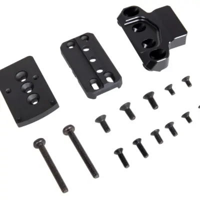 asgbox.pl - Montaż na kolimatory typu RMR/T1/T2 Czarny