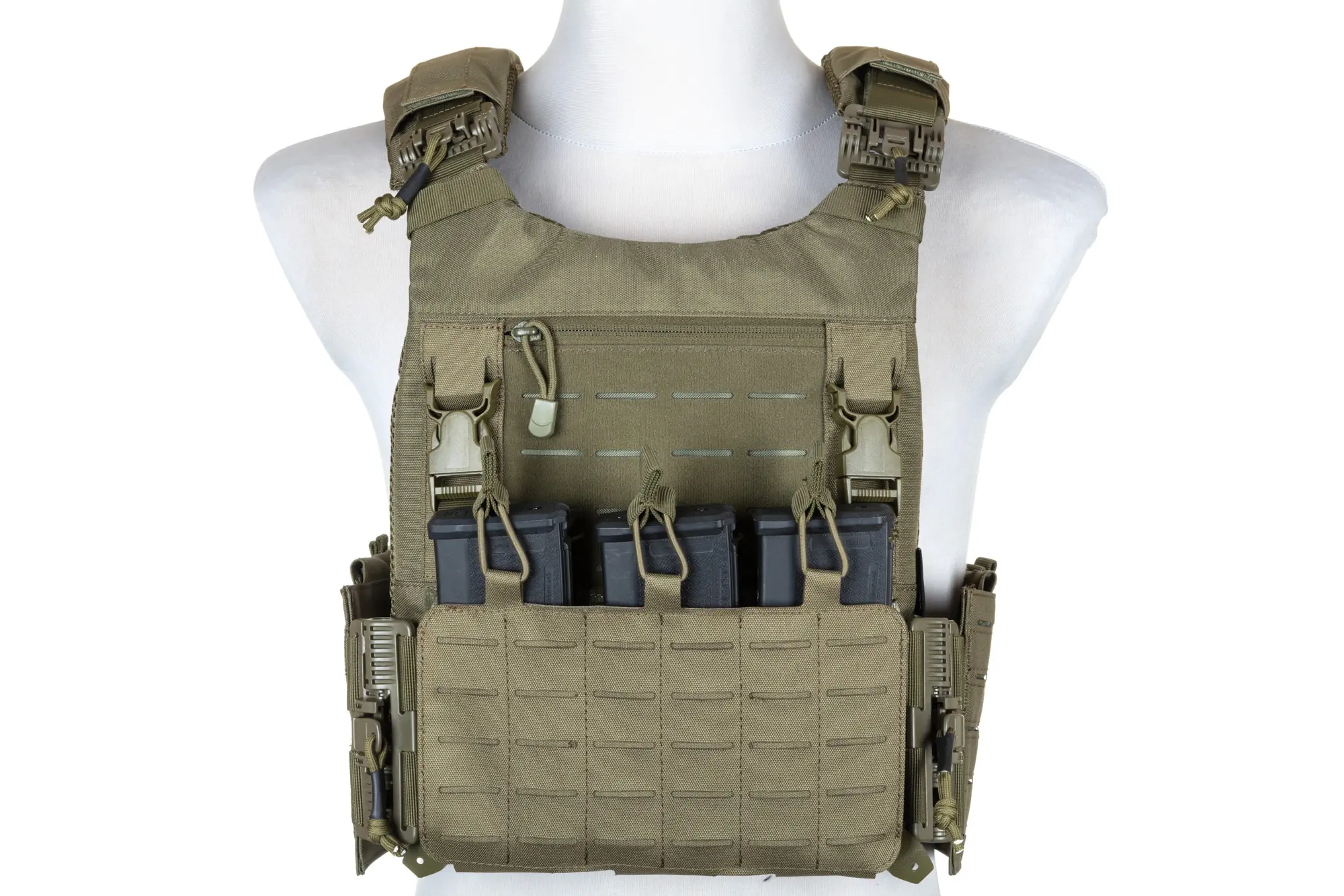Kamizelka Taktyczna typu Plate Carrier Specna Arms Tactical QR Oliwkowy OD-G-SPE-18-041877-00 asgbox.pl Kamizelka Taktyczna typu Plate Carrier Specna Arms Tactical QR Oliwkowy - obrazek 2