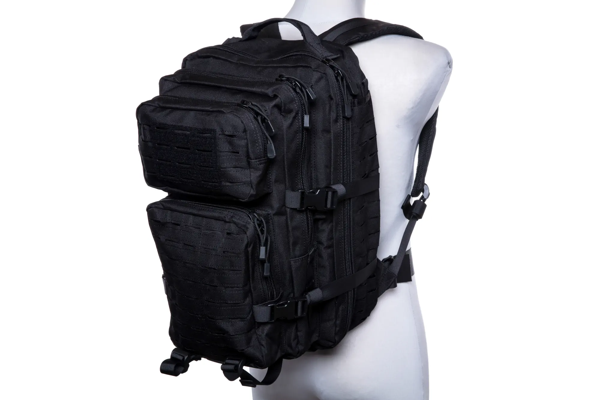 M-Tac plecak Large Assault Pack Laser Cut Black MTC-20-041473-00 asgbox.pl asgbox.pl - M-Tac plecak Large Assault Pack Laser Cut Black