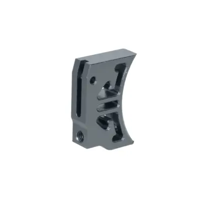 asgbox.pl - Spust LA Capa Customs S1 Curved do replik TM Hi-Capa Szary