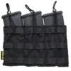 asgbox.pl - Potrójna ładownica typu Open na magazynki typu M4/M16 Emerson Gear Czarna