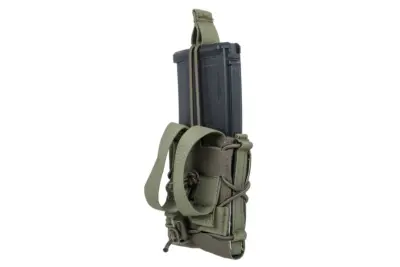 asgbox.pl - Pojedyncza ładownica typu Open Specna Arms Tactical na magazynki karabinowe Oliwkowa