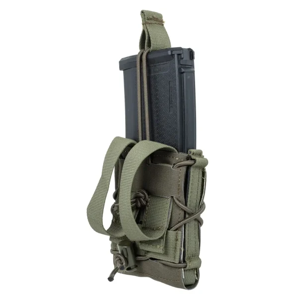 asgbox.pl - Pojedyncza ładownica typu Open Specna Arms Tactical na magazynki karabinowe Oliwkowa