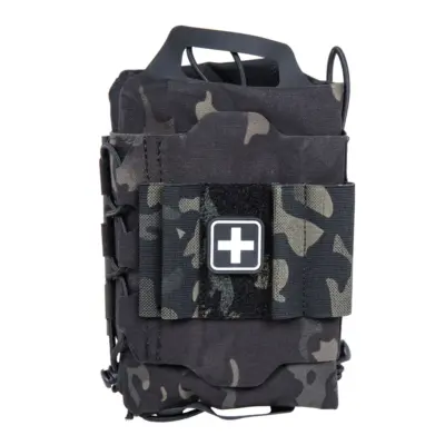 Alternative view of Taktyczna apteczka zrywana z rzepem Wosport MC Black