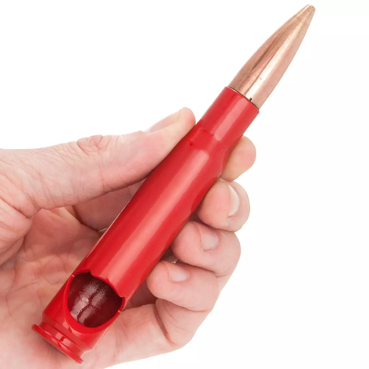 Otwieracz do butelek 50 cal BMG Czerwony LUC-31-035140-00 asgbox.pl Otwieracz do butelek 50 cal BMG Czerwony - obrazek 3