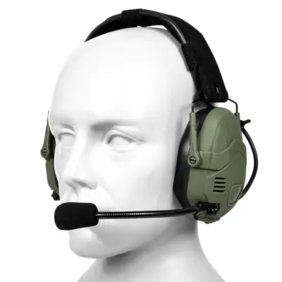 Taktyczne słuchawki aktywne Bluetooth HD-16 - Oliwkowe DRA-31-034239-00 asgbox.pl Taktyczne słuchawki aktywne Bluetooth HD-16 - Oliwkowe DRA-31-034239-00 asgbox.pl