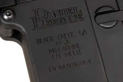 Replika karabinka Daniel Defense® M4A1 SA-E26 EDGE 2.0™ GATE ASTER - Czarna (OUTLET) - obrazek 4