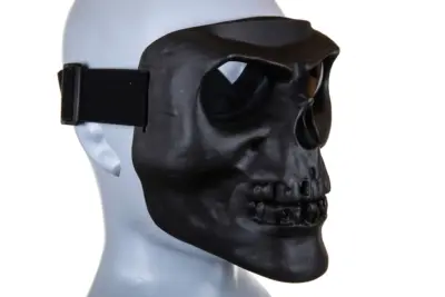 asgbox.pl - Maska Skeleton Full Face Czarny