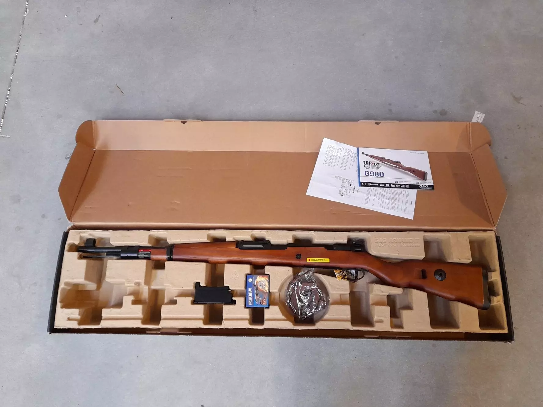 Replika karabinu KAR98K (CO2) OUTLET OUT-72-032278-00 asgbox.pl asgbox.pl - Replika karabinu KAR98K (CO2) OUTLET