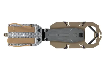 Obrotowy uchwyt na telefon Wosport MB-04 Tan - obrazek 2