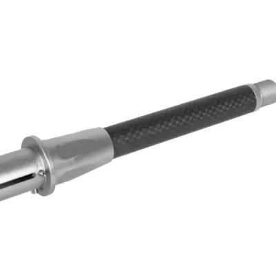 asgbox.pl - Karbonowa lufa zewnętrzna o długości 6 cali do replik M4/M16 - Srebrna