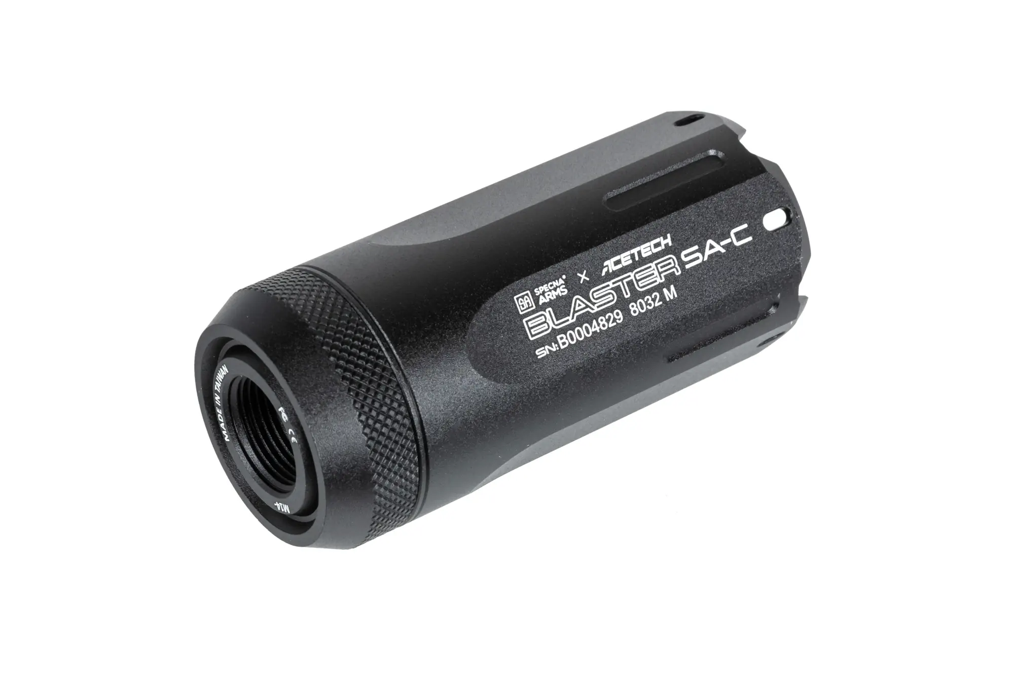 Tłumik Tracer Specna Arms x AceTech Blaster SA-C Czarny OD-G-SPE-09-044793-00 asgbox.pl Tłumik Tracer Specna Arms x AceTech Blaster SA-C Czarny - obrazek 4