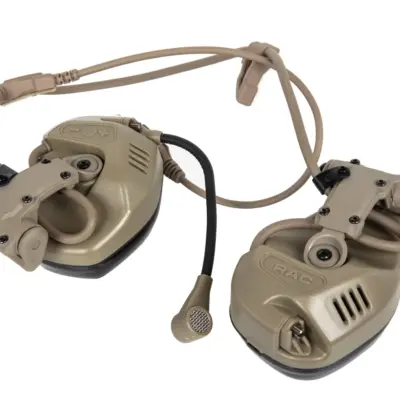 asgbox.pl - Zestaw słuchawkowy Tac-Sky WYS0115 z montażem na hełm Flat Dark Earth