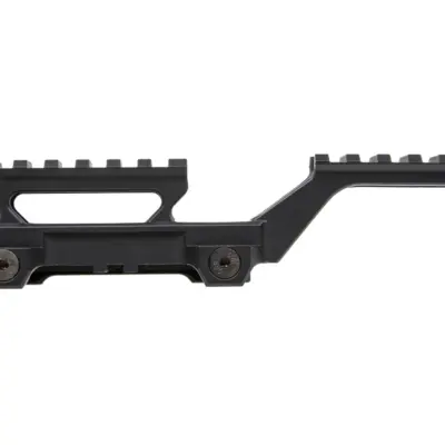 asgbox.pl - Średni montaż RIS Wosport pod kolimatory i urządzenia typu PEQ/NGAL Czarny