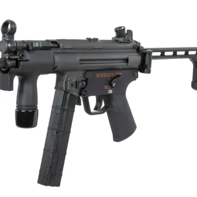 asgbox.pl - Pistolet maszynowy ASG BOLT Airsoft SWAT K (B.R.S.S) ze składaną kolbą