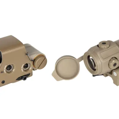 asgbox.pl - Zestaw celownika XPS 3-2 + Magnifier G43 3x - Tan