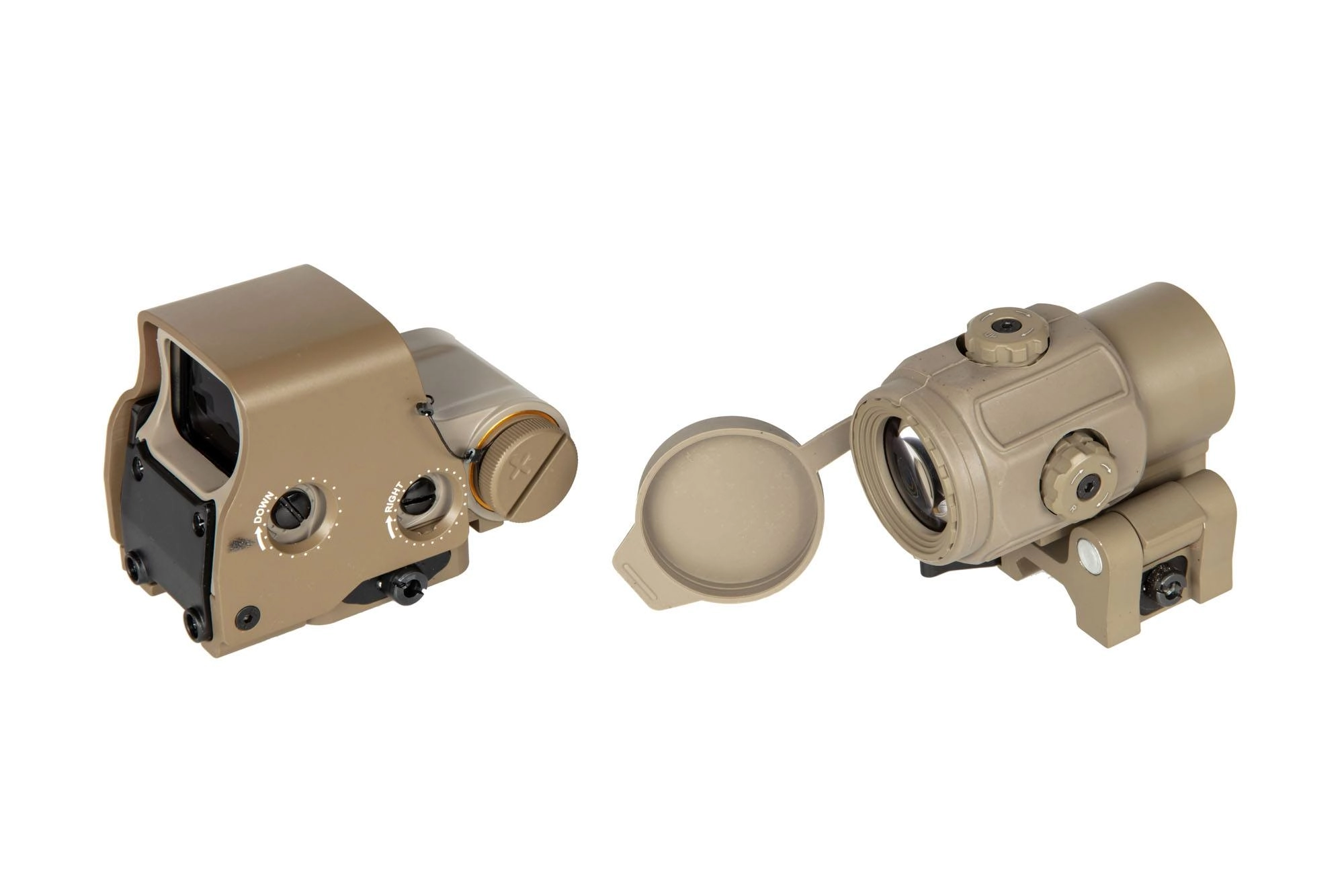Zestaw celownika XPS 3-2 + Magnifier G43 3x - Tan JJA-10-033885-00 asgbox.pl asgbox.pl - Zestaw celownika XPS 3-2 + Magnifier G43 3x - Tan