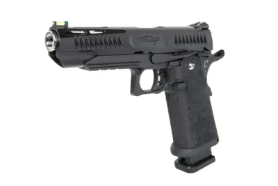 asgbox.pl - Pistolet ASG Modify Trinity Hi-Capa 5.1 (Nylonowy zamek) Green Gas Czarny