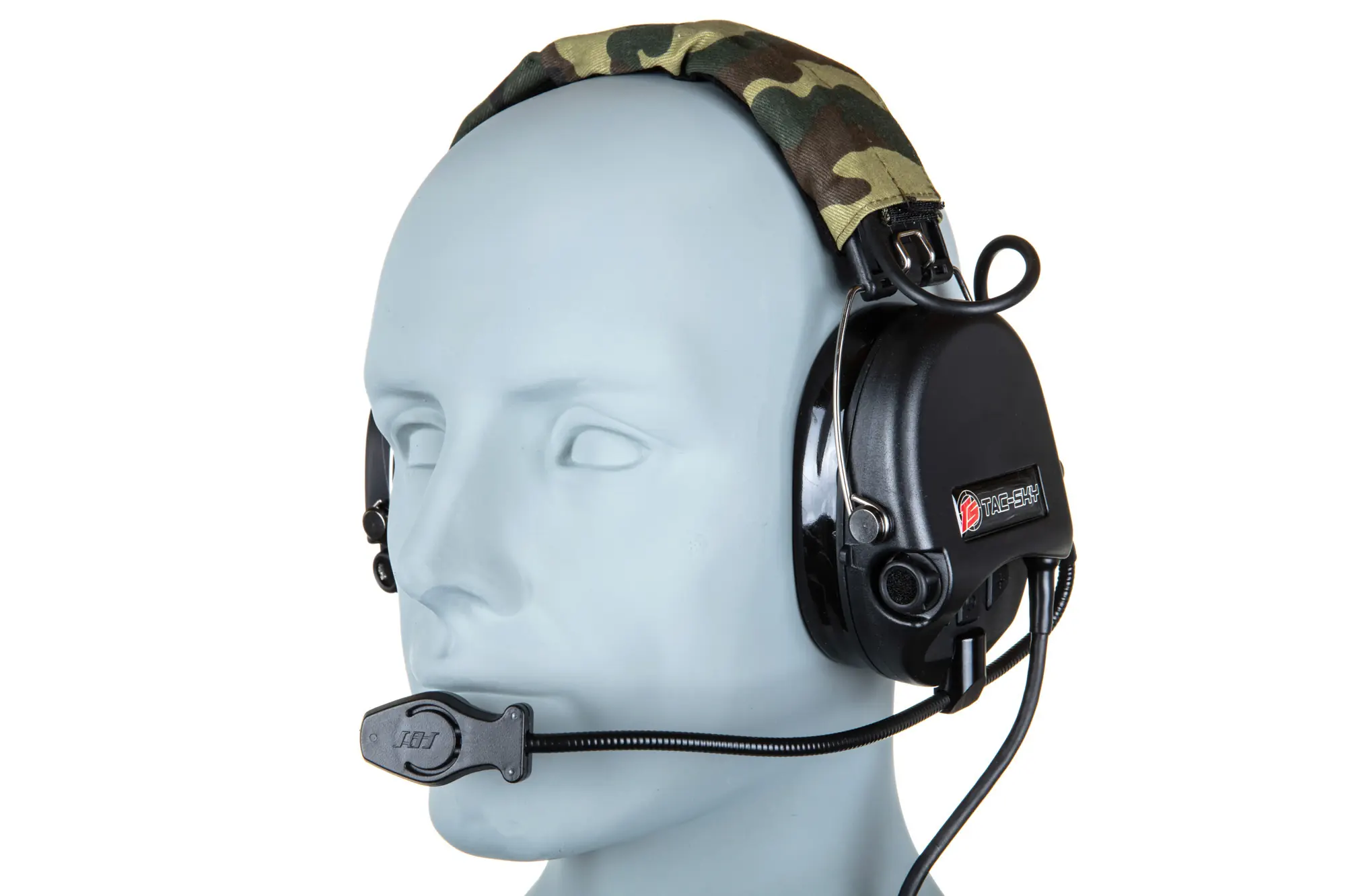 Zestaw słuchawkowy Tac-Sky WYS0145 Noise Reduction Headset Czarny TAC-31-043767-00 asgbox.pl Zestaw słuchawkowy Tac-Sky WYS0145 Noise Reduction Headset Czarny - obrazek 3