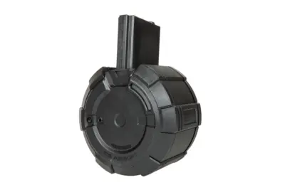 Magazynek bębnowy na 2000 kulek do replik M4/M16 - Czarny - obrazek 2