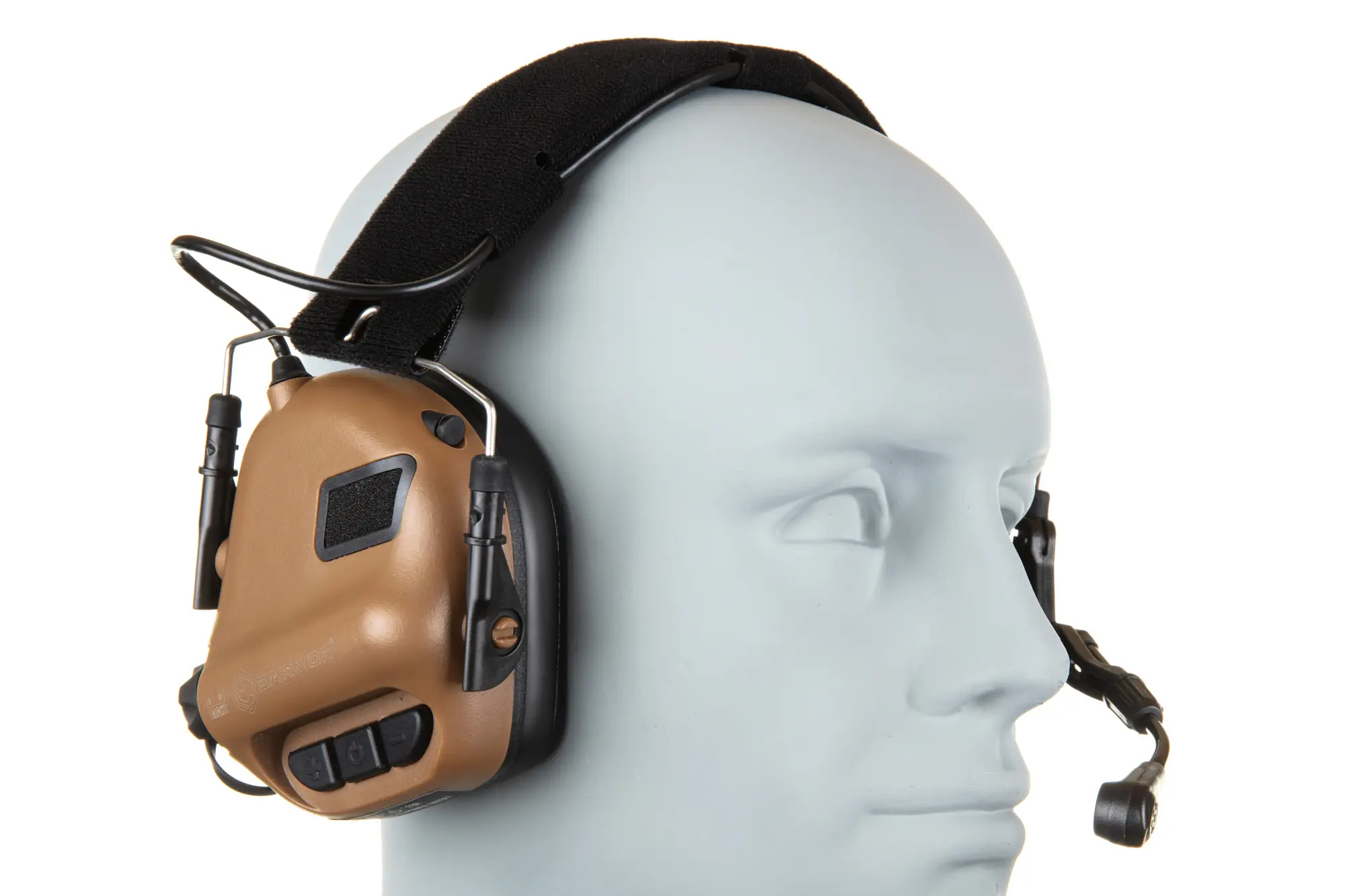 Aktywne ochronniki słuchu Earmor M32 MOD.4 Coyote Brown OD-G-EAR-31-041972-00 asgbox.pl asgbox.pl - Aktywne ochronniki słuchu Earmor M32 MOD.4 Coyote Brown