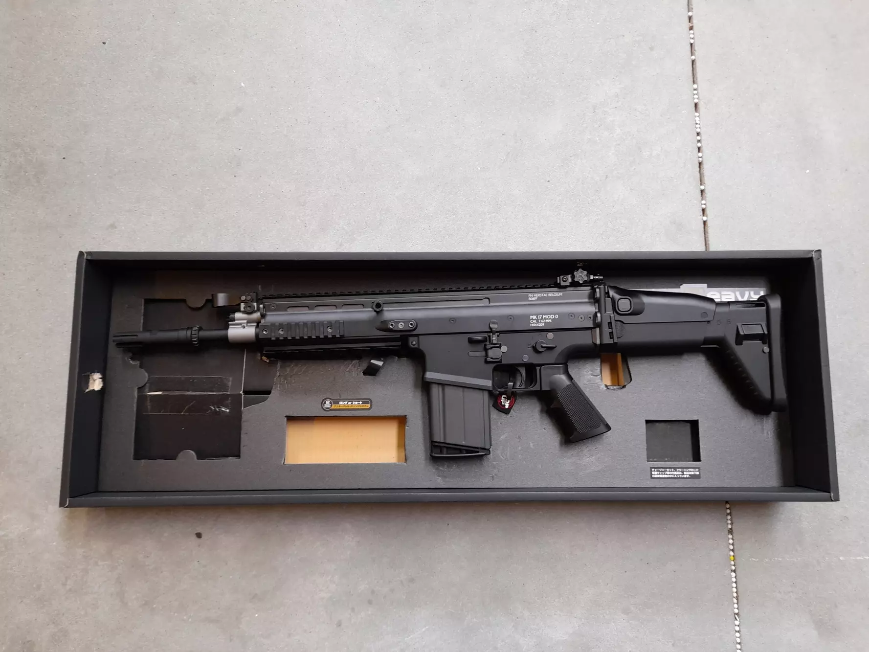 Replika karabinka MK17 Next Gen - czarna (OUTLET) OUT-72-032391-00 asgbox.pl asgbox.pl - Replika karabinka MK17 Next Gen - czarna (OUTLET)