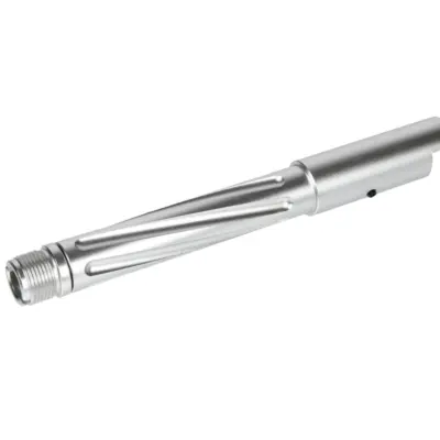 asgbox.pl - Lufa zewnętrzna m45/CQP "2 Way Fixed"  Carbon8 Non-Recoiling - Srebrna