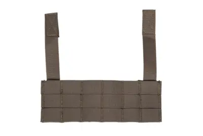 asgbox.pl - Dodatkowy panel Molle do kamizelek typu Chest Rig Wosport Ranger Green
