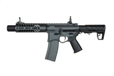 Replika karabinka SBR8 Seekins Precision 7" z tłumikiem - Szary - obrazek 3