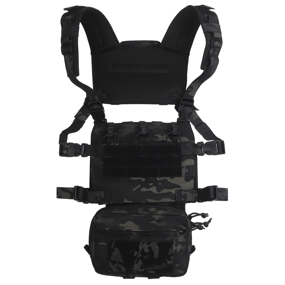 Alternative view of Kamizelka Chest Rig Wosport VE-107 MC Black