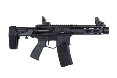 Replika karabinka Golden Eagle MC6592M PDW GBB 6.5'' Czarna - obrazek 4