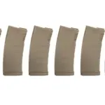 asgbox.pl - Zestaw 6 magazynków Mid-cap KWA na 120 kulek do replik M4/M16 Dark Earth