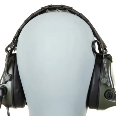 asgbox.pl - Taktyczny zestaw słuchawkowy Wosport C5 HD-14-A Oliwkowy