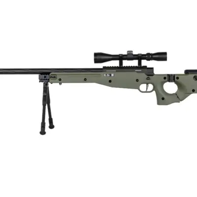 Alternative view of Replika karabinu snajperskiego Specna Arms SA-S14 EDGE™ z lunetą i dwójnogiem Oliwkowa