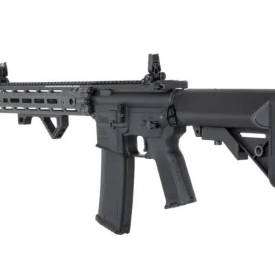 asgbox.pl - Karabinek ASG Specna Arms Daniel Defense® RIS III 12.5'' SA-P28 Prime™ Kestrel™ ETU z silnikiem bezszczotkowym Szary