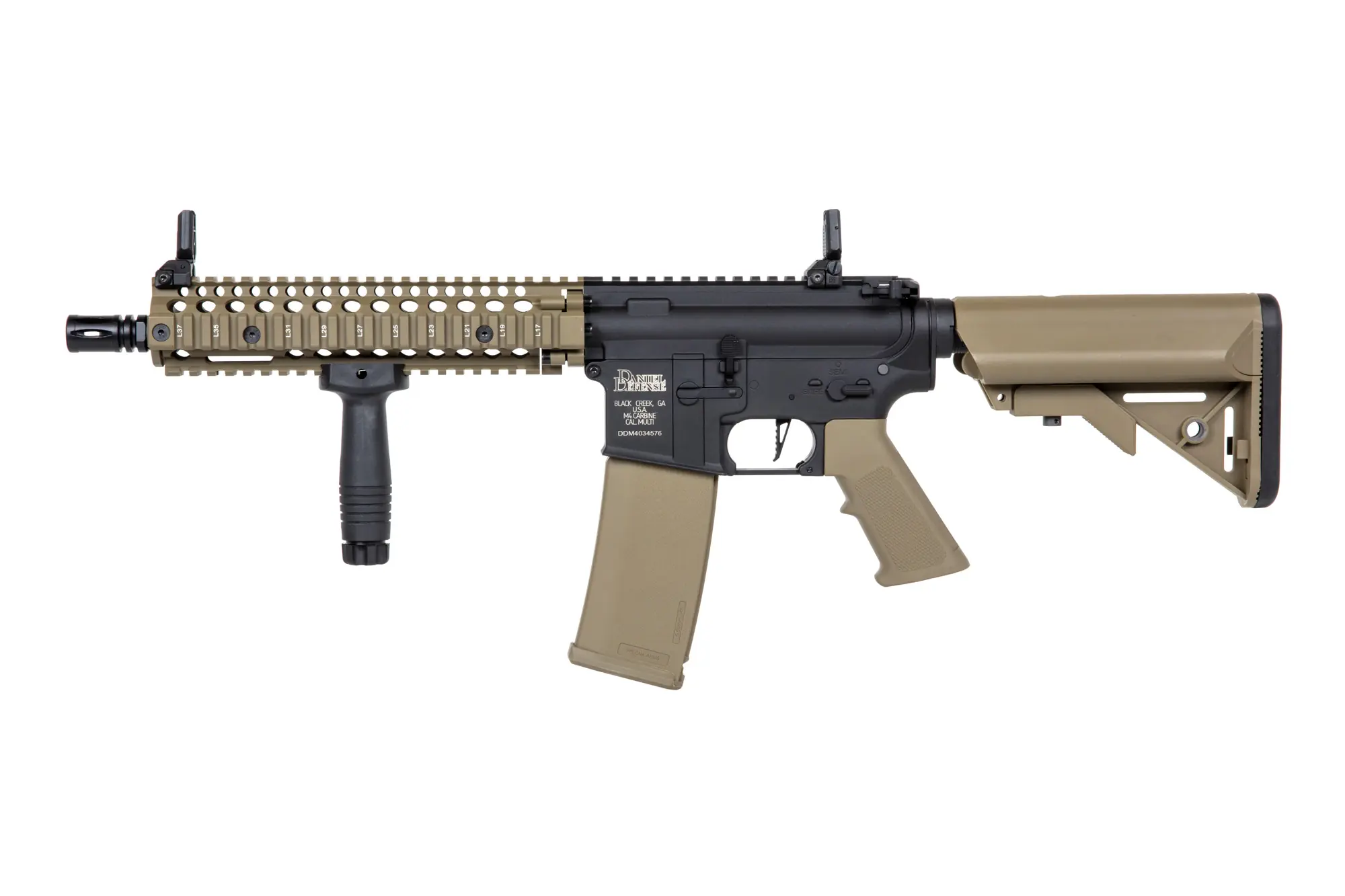 Karabinek ASG Specna Arms SA-C19 CORE™ Daniel Defense® ETU 1.14 J Half-Tan OD-G-SPE-01-044335-00 asgbox.pl Karabinek ASG Specna Arms SA-C19 CORE™ Daniel Defense® ETU 1.14 J Half-Tan - obrazek 4